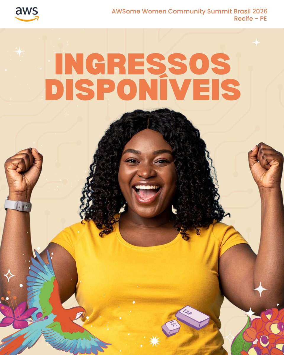 AWSome Women Community Summit Brasil tweet media