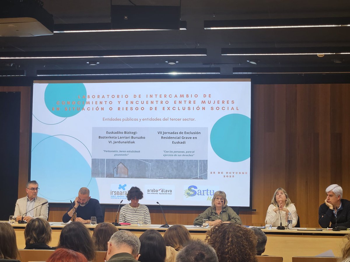 Programa Oinez en las jornadas de exclusion residencial grave.