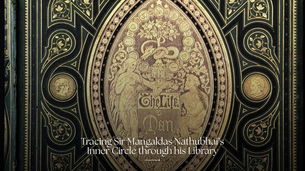 prinseps's tweet image. Exploring the archives of the Mangaldas Library opens doors to reformer Sir Mangaldas Nathubhai’s private world in 19th century Bombay, defined by intellect, cultivated friendships and refined taste. Keep reading below to know more. 

#bookdesign #readersoftwitter…