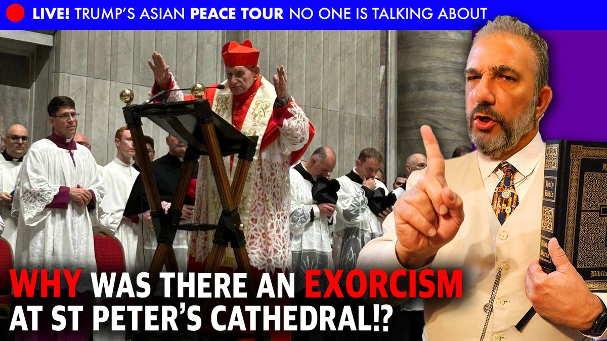 Tune in now for the LIVE Mike Church Show! 
Today's Topics: Exorcism at St Peter's Cathedral, Zohran the Commie is set to win, Hurricane Melissa bears down on Jamaica and much more.