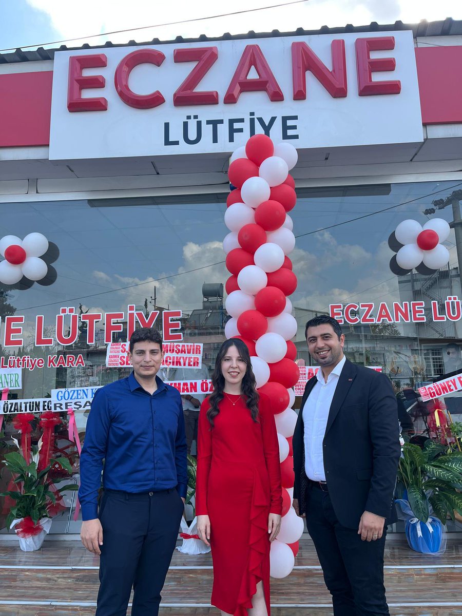 Mersin’in Tarsus ilçesinde hizmet vermeye başlayan Lütfiye Eczanesi ile Mersin’in Erdemli ilçesinde hizmet vermeye başlayan Meltem Eczanesinin açılış törenlerine; Denetleme Kurulu Üyemiz Ecz. Şadi Özaydın, Bölge Temsilcimiz Ecz. Çetin Değer, Bölge Müdürümüz Arman Kumaş ve Saha