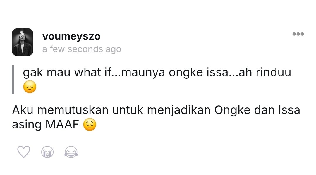 voumeyszo's tweet image. #pengumuman