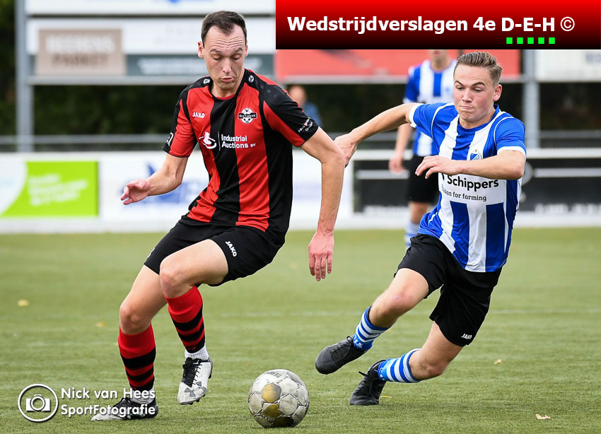 Met o.a: DOSKO'32 blijft verrassend koploper in 4E.
De Raven wint met overtuiging van Hapert. Eerste driepunter voor DVS. ZSC en Terlo delen de punten. 
amateurvoetbaleindhoven.nl/wedstrijdversl…