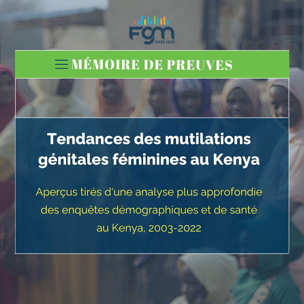 Depuis près de 20 ans, les taux de MGF restent élevés chez les femmes sans instruction, issues de familles pauvres et musulmanes d’origine somalienne (86 % en 2022).

Notre rapport révèle ces écarts. Vos programmes atteignent-ils le dernier kilomètre ?
 👉🏽bit.ly/4oFmkOi
