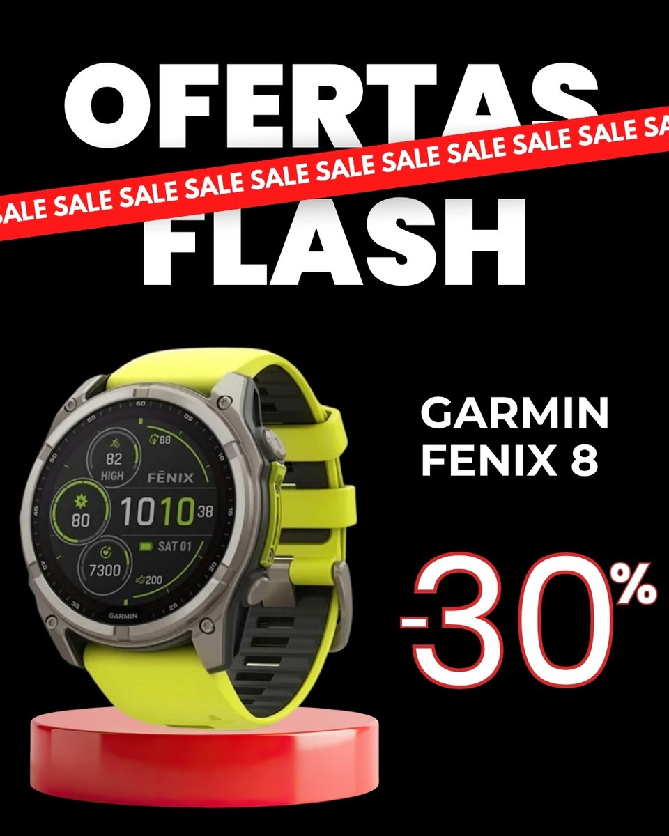 Allzone_pt's tweet image. 🔥 Garmin Fenix 8 — agora com 30% OFF! 🔥

⚡ GPS preciso e métricas avançadas
💓 Monitoramento de saúde 24/7
🔋 Bateria de longa duração para todas as suas aventuras

⏰ Oferta por tempo limitado!

buff.ly/c9Xf3Uj

#Allzone #OfertasFlash #GarminFenix8 #Smartwatch