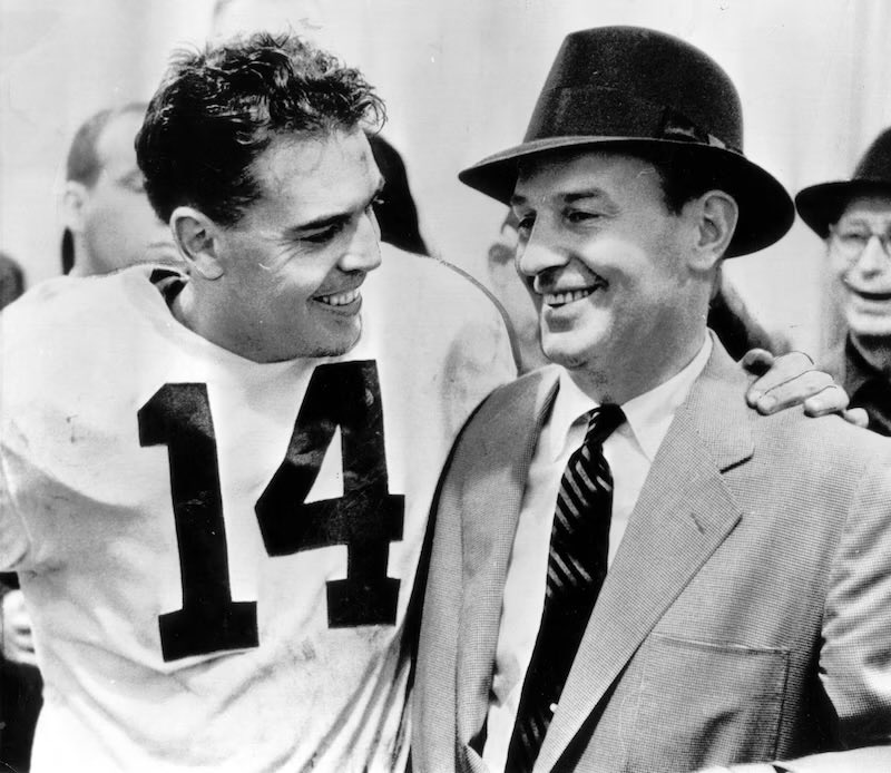 Otto Graham &amp; Coach Brown #DawgPound
