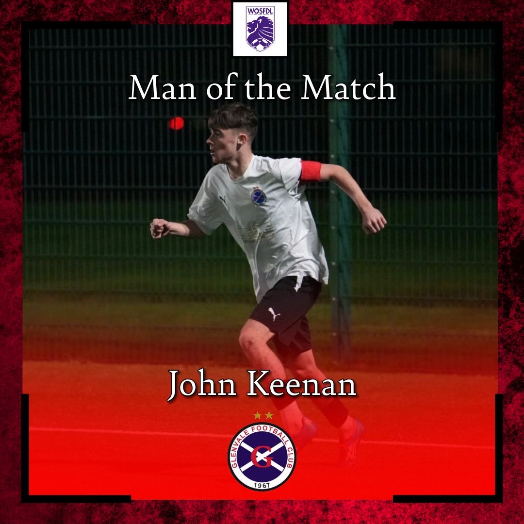 Glenvalefc20s's tweet image. MOTM in Fridays league defeat went to midfield mistro John Keenan

John scored a wonderful solo goal to get us back in the game at 2-1 but despite his best efforts we couldn’t stay in the game