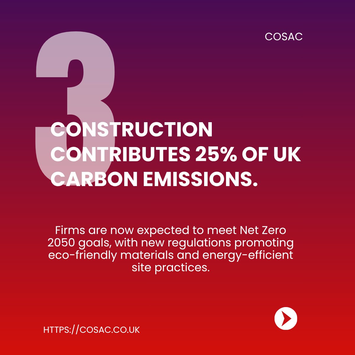 Cosac_Safe2Site's tweet image. 🌿 UK construction = 25% of carbon emissions.
Net Zero targets &amp;amp; eco-friendly sites are shaping the way we build.

#Construction2025 #COSAC #Safe2Site #DigitalConstruction #CSCS #CITB #Construction