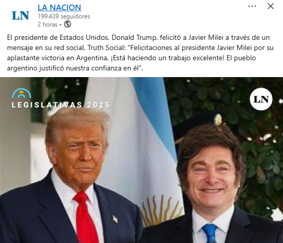 Re libre la elección en el país, 0 subordinada a lo que quiere Trump 🫥