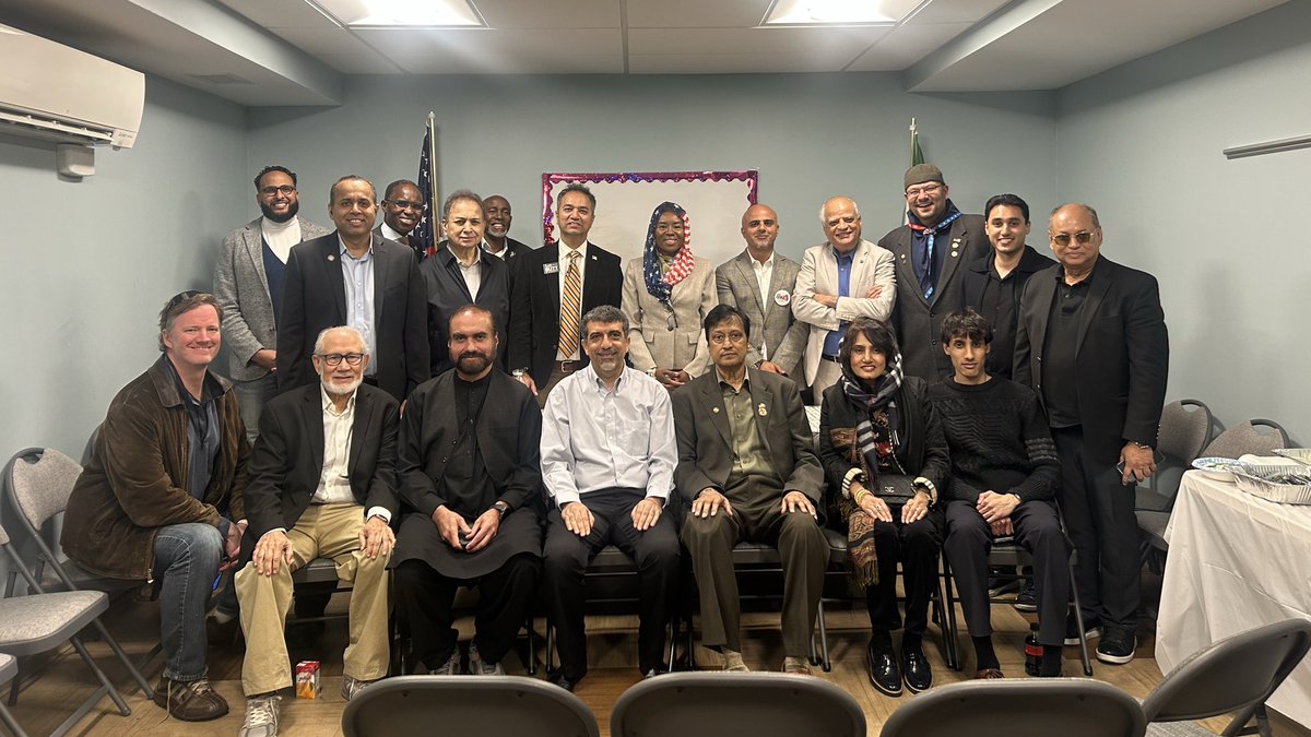 winwithwinsome's tweet photo. It was a privilege to join @Junaid4VA and @Ommair4VA at the ADAMS Center in Ashburn to talk about faith and values. 

Just 9 more days — onward together! https://t.co/IooU6MJpN7