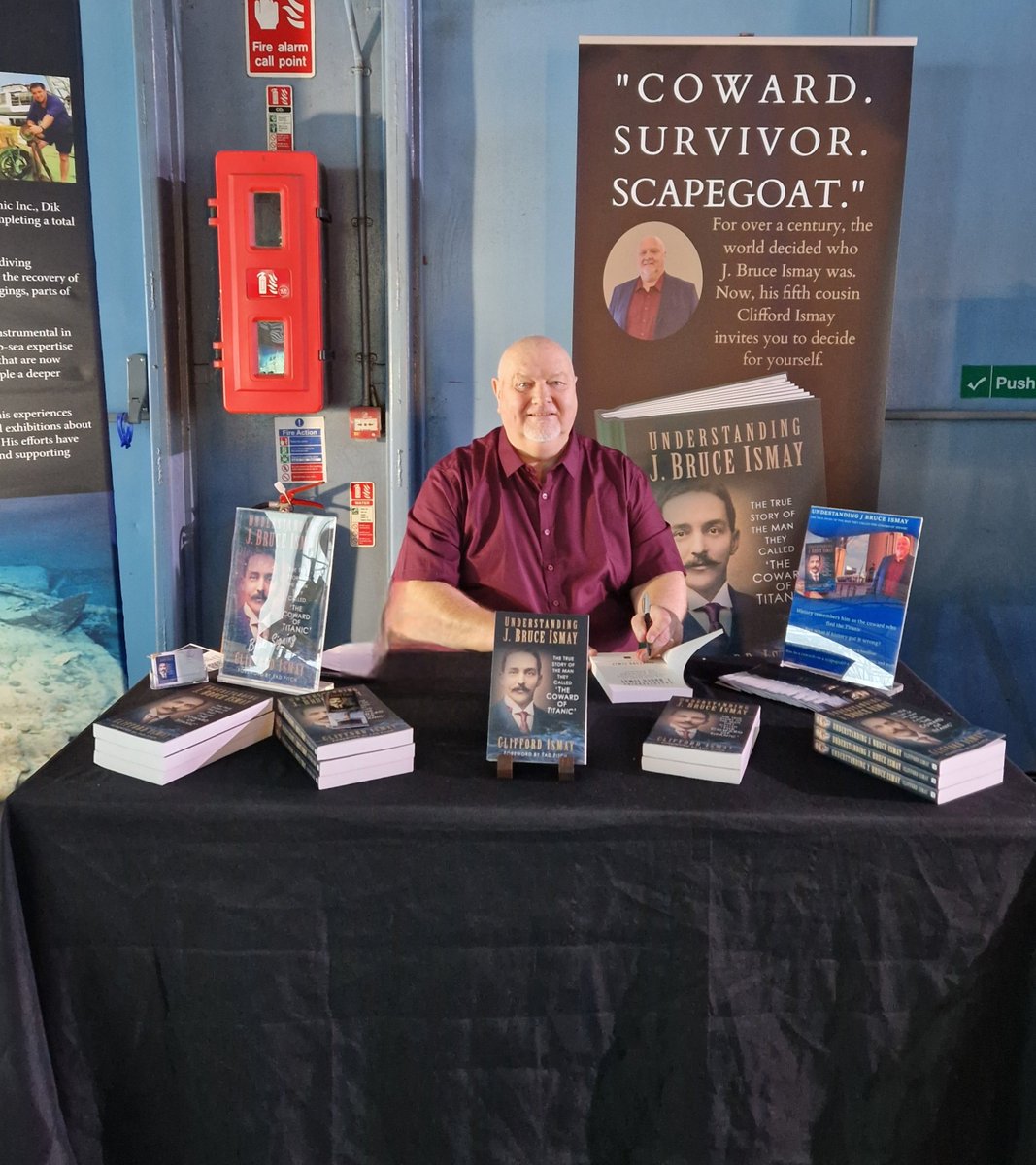 Clifford Ismay (Titanic) - Author tweet media