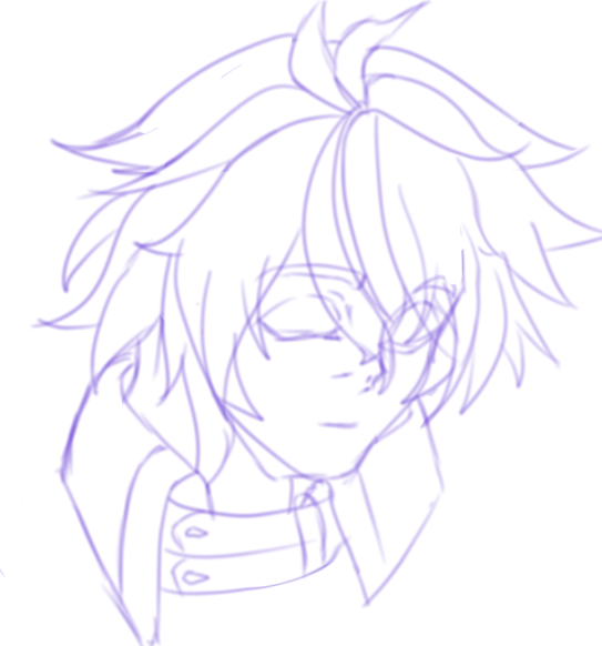 Selynah_S2's tweet photo. Should I finish this Flins sketch? 
#sketch #Flins #GenshinImpact https://t.co/aff1C1Wbuc