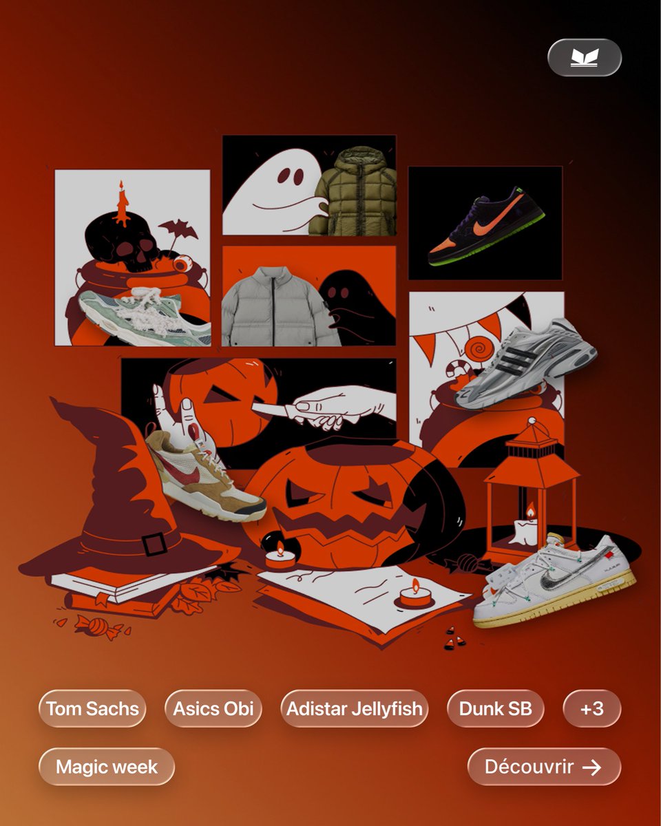 sampleapp_co's tweet image. Hello la Team 👋

La Magic Week démarre aujourd’hui sur Sneakmart !
Toute la semaine, des tirages au sort exclusifs pour cop des articles ultra limités en dessous du prix retail, réservés aux membres Sneakmart+ 🏆

Au programme : La Nike Jordan Dunk Low Off-White Lot 1, une…