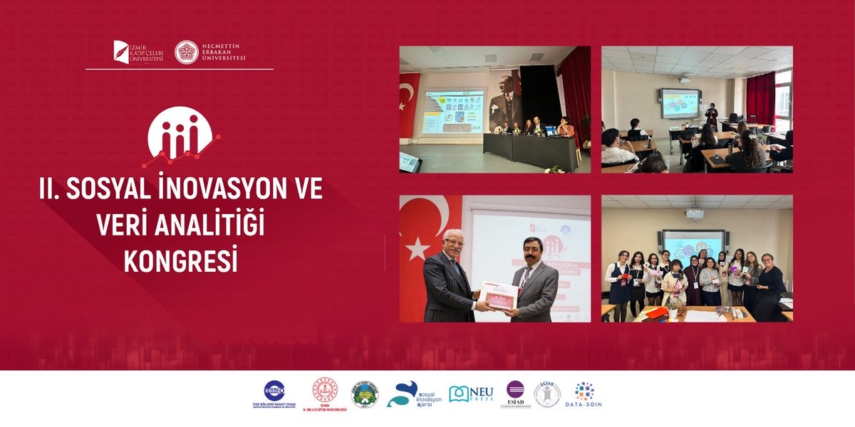 “II. Sosyal İnovasyon ve Veri Analitiği Kongresi”

Paydaşı olduğumuz "II. Sosyal İnovasyon ve Veri Analitiği Kongresi", İzmir Katip Çelebi Üniversitesi ev sahipliğinde gerçekleşti.

“Sosyal İnovasyon ve Toplumsal Katkı” panelinde Araştırma ve Veri Analitiği Birim Sorumlumuz Adem