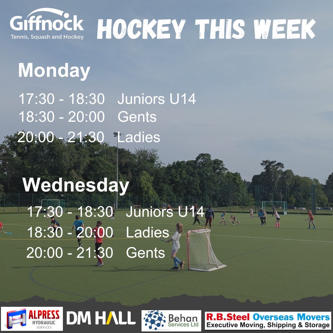 Hockey coaching this week. As it is Halloween this week, players can dress up as long as the costume is safe to play hockey in 🎃 🏑 #TeamGiffnock #fieldhockey