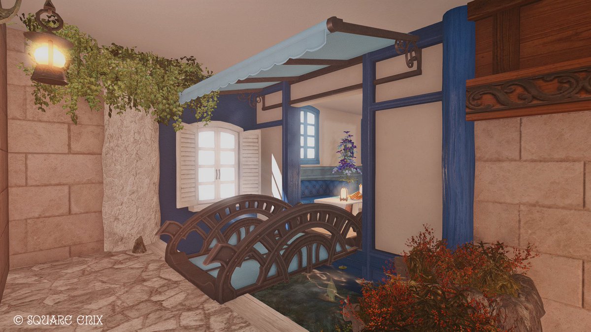 YWS_housing's tweet image. 【海の見えるカフェ】
📷 @Sophie_kt1225 
🏷️ #YWS_housing
#FF14ハウジング
#FF14スタジオ
※通常公開していますが
稀にお店として使用しています。
お店として使用している場合は
案内に従っていただけますと幸いです。