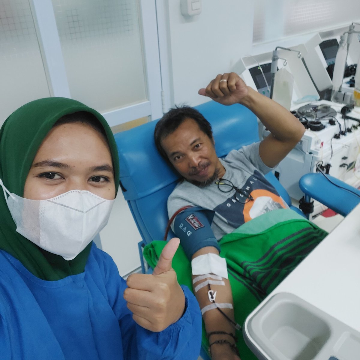 HasanHasjim's tweet photo. donor darah #tromboapheresis ke 243× @rskariadi https://t.co/J8uJI5sSI9