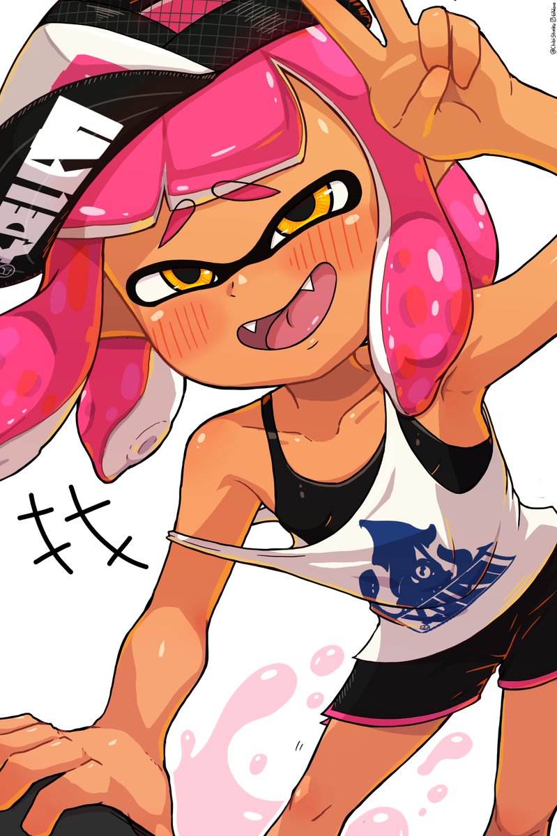ChibiShinku's tweet photo. Squid! Inklings!
Splatoon 2's cover inkling is cute https://t.co/h9B6Cp56z0