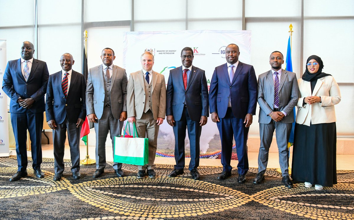 .<a href="/KenGenKenya/">KenGenKenya</a> has joined the Ministry of Energy and Petroleum (<a href="/EnergyMinK/">Ministry of Energy and Petroleum | Kenya</a>) specifically the Geothermal sub-sector, in a historic moment as Kenya bids to host the World Geothermal Congress 2029. #WorldGeothermalCongress #KenGenGeothermal #GreenEnergyKE ^EM