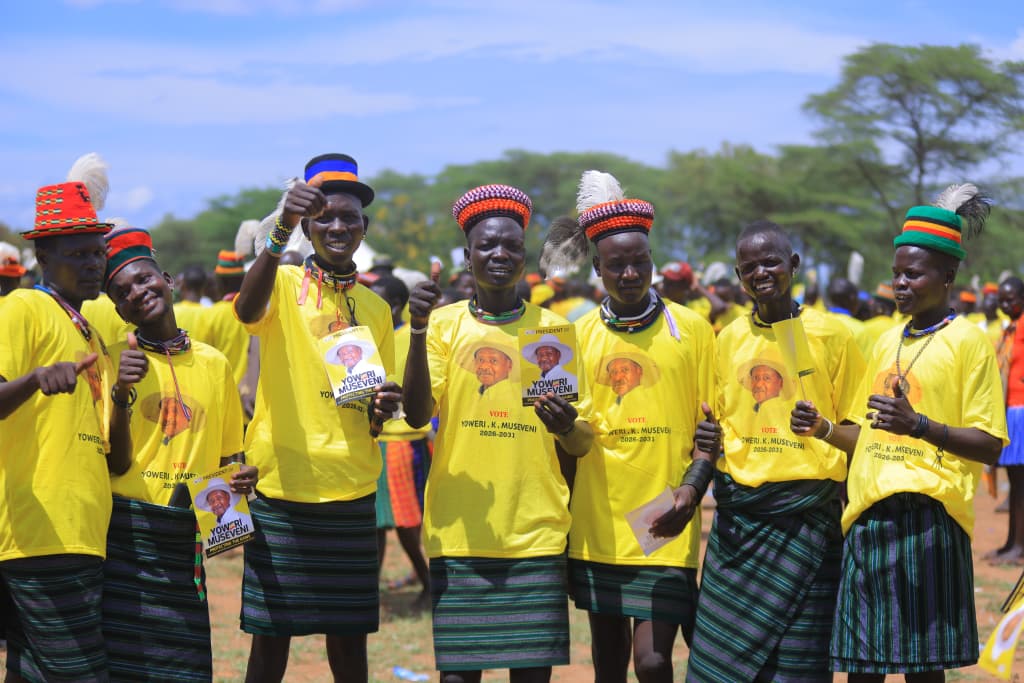 📍MOROTO DISTRICT 
The people here have spoken loud and clear -- No Doubt they stand firmly with <a href="/KagutaMuseveni/">Yoweri K Museveni</a> and have vowed to vote for him come 2026 ✊💛

#Mzee2026
#ProtectingTheGains