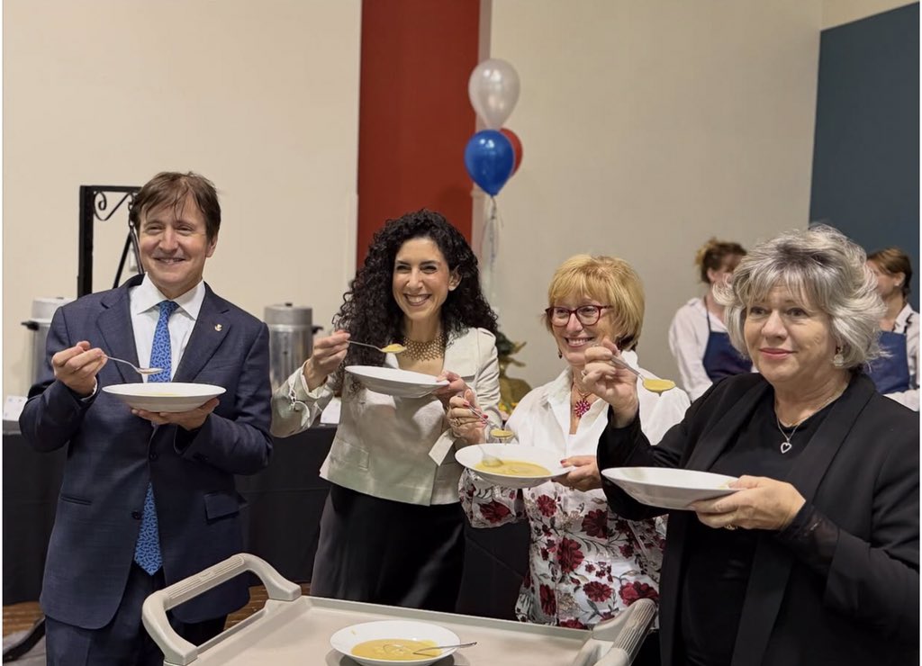 So today we decided to have a friendly and productive meal with the Canadian embassy staffs 🇨🇦