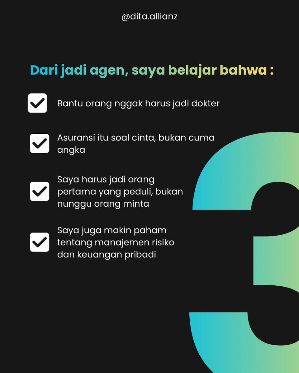 Dita Gusti | Asuransi Allianz tweet media