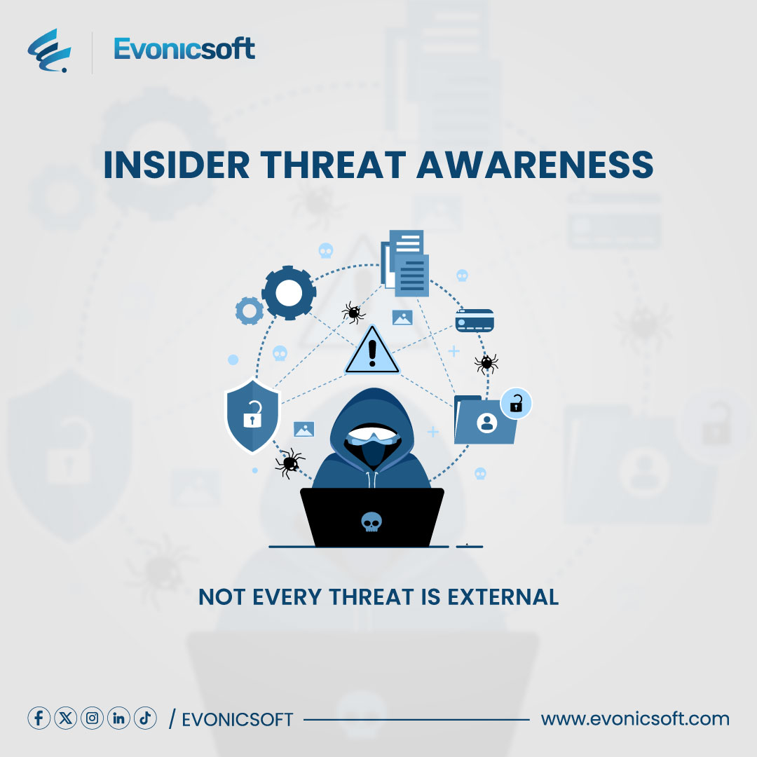 evonicsoft's tweet photo. Not every threat is external 👀 
Insider threats can be accidental or intentional. Limit access, monitor activity, and build a security-first culture 🛡️

#CyberSecurity #InsiderThreats #DataProtection #StaySecure #CyberAwareness https://t.co/FxnxTIOj3H