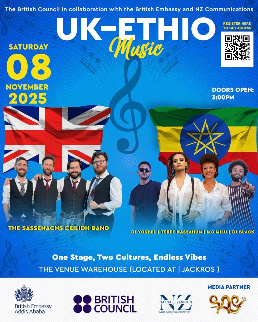 Get ready for an unforgettable night of dancing!

Join us on Saturday, 8 November 2025 at The Venue Warehouse, Jacross, for performances from the Sassenachs Ceilidh Band 🇬🇧 and Teref Kassahun 🇪🇹. 

Doors open at 3pm. 

Register now using the link below!

nz-events.vercel.app