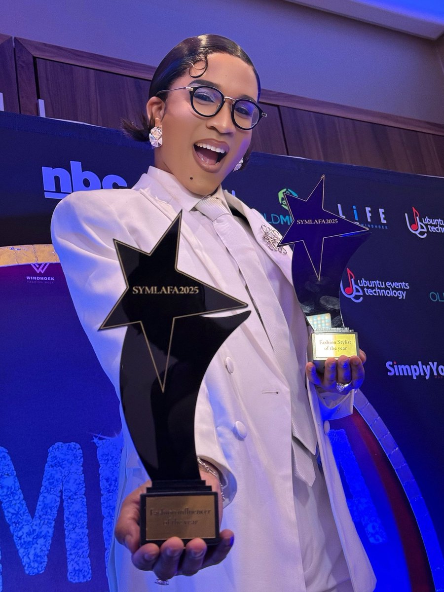 History made. 🏆 Fashion Stylist &amp; Influencer of the Year 2025 — most awarded of the night and in SYM history.🐐