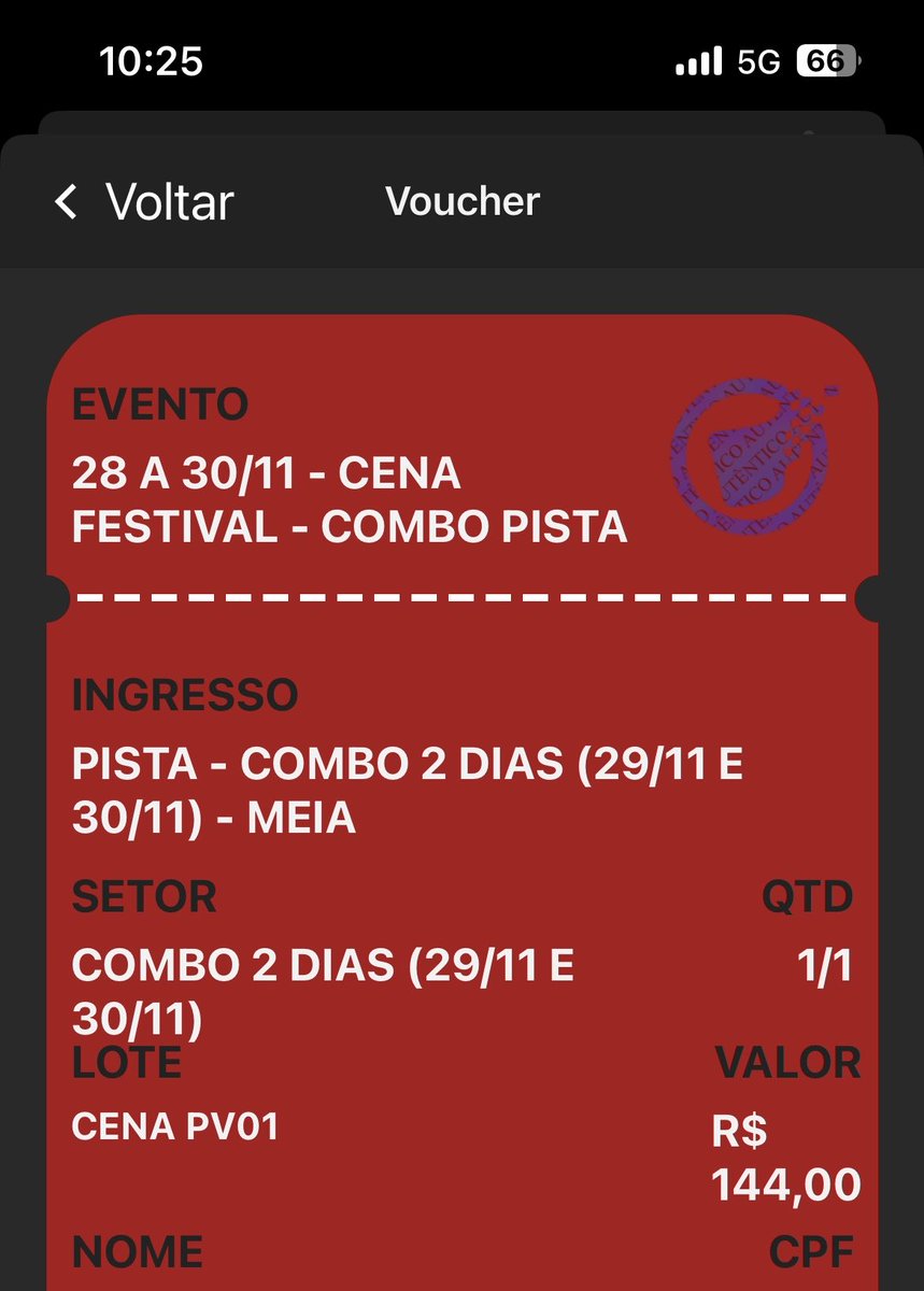 fabbvida's tweet photo. Vendo ingresso Cena 2k Sexta, Sábado e Domingo Meia entrada!! No precinho 

Tenho os 3 dias na Inteira também https://t.co/xwrh6U6B6D
