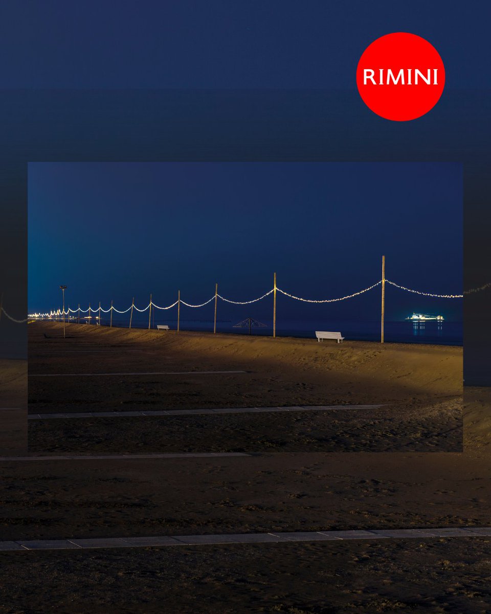Dal 22 novembre Rimini si accende con Il Sogno del Natale: 100 km di luci dal mare al forese.
Dal 15 novembre Un Mare d’Inverno: 30 panchine unite da un filo di luce e installazioni. ✨
comune.rimini.it/novita/notizie…
#rimini #comunerimini #rimininatale #luminarie #natale2025 #natale