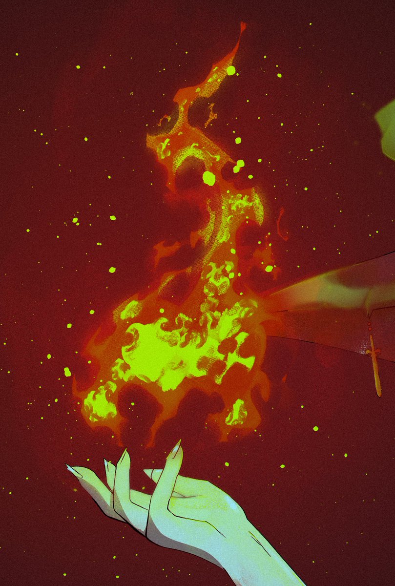 Me quedó bonito este fuego.