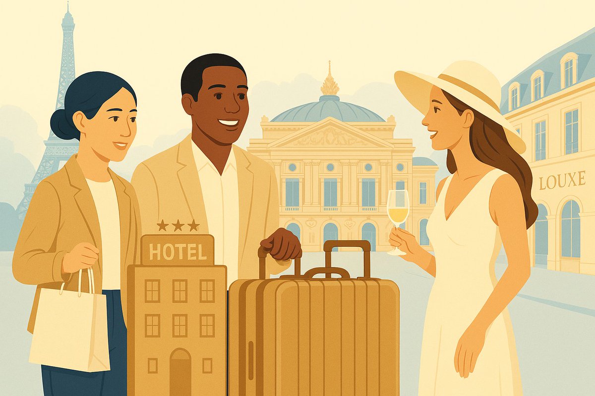 [Enjeux Ile-de-France n°266]  🌍️ Les touristes à fort pouvoir d’achat représentent 46 % de la consommation touristique internationale en Île-de-France, soit 6,9 Mds € en 2024. Un enjeu stratégique pour l’économie locale ! #TourismeDeLuxe #IDF 👉️ cci-paris-idf.fr/fr/prospective…