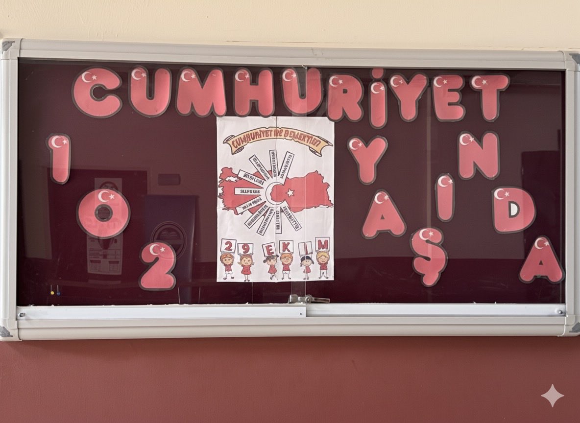 Türkiye Cumhuriyeti, 102 yaşında! 🇹🇷 Gazi Mustafa Kemal Atatürk'ün bizlere emanet ettiği bu kutsal değer, her geçen gün daha da güçleniyor. #CumhuriyetBayramı #102Yaşında #Atatürk