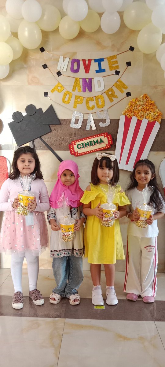 PamirSharjah's tweet image. 🎬✨ Movie &amp;amp; Popcorn Day – KG Section | 9-10-2025 ✨🍿

Our little Pamirians from the Kindergarten Section had a cozy and fun-filled Movie &amp;amp; Popcorn Day! 🎥💖

#PamirPride #MovieDay #PopcornFun #KindergartenJoy #HappyHearts #SchoolSmiles
