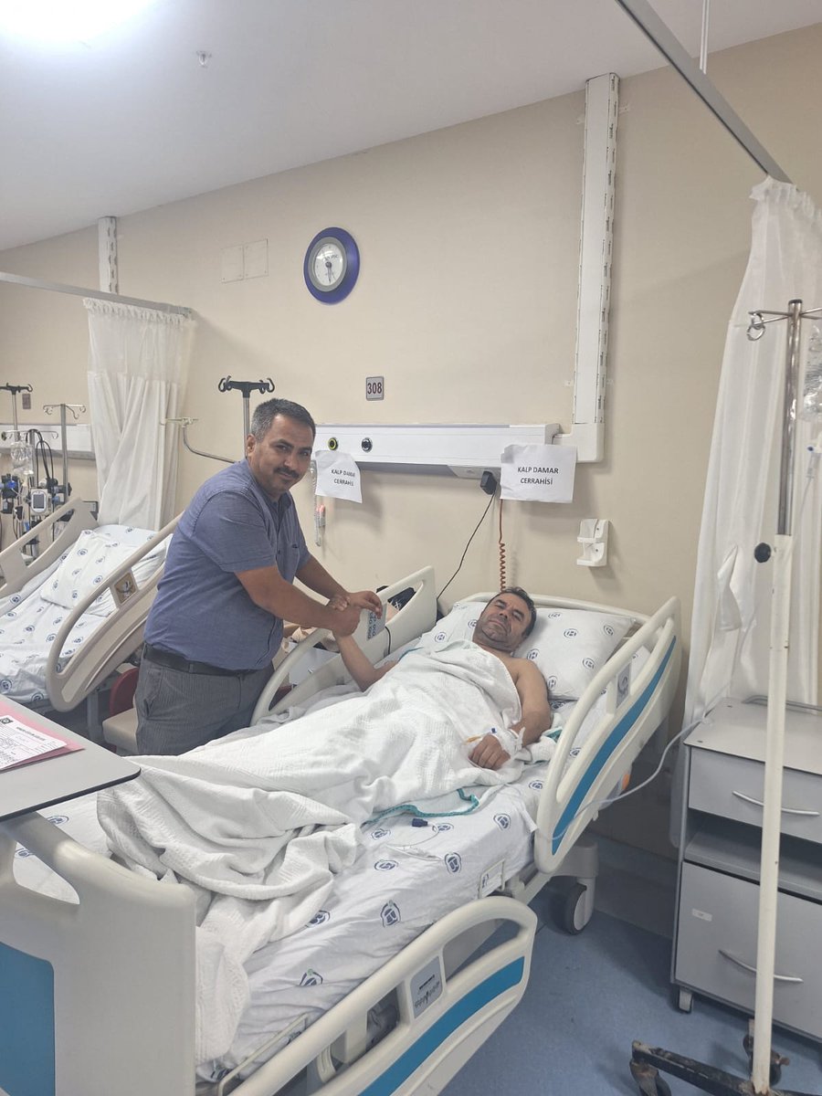 cml_gk's tweet photo. Adana Balcalı Hastanesi'nde ameliyat olan kıymetli ağabeyim Numan Dağlı 'yı ziyaret ederek geçmiş olsun dileklerinde bulunduk. 

Babanın durumu iyi çok şükür. 
Soran herkese selamı var. https://t.co/K5XnzseyJl