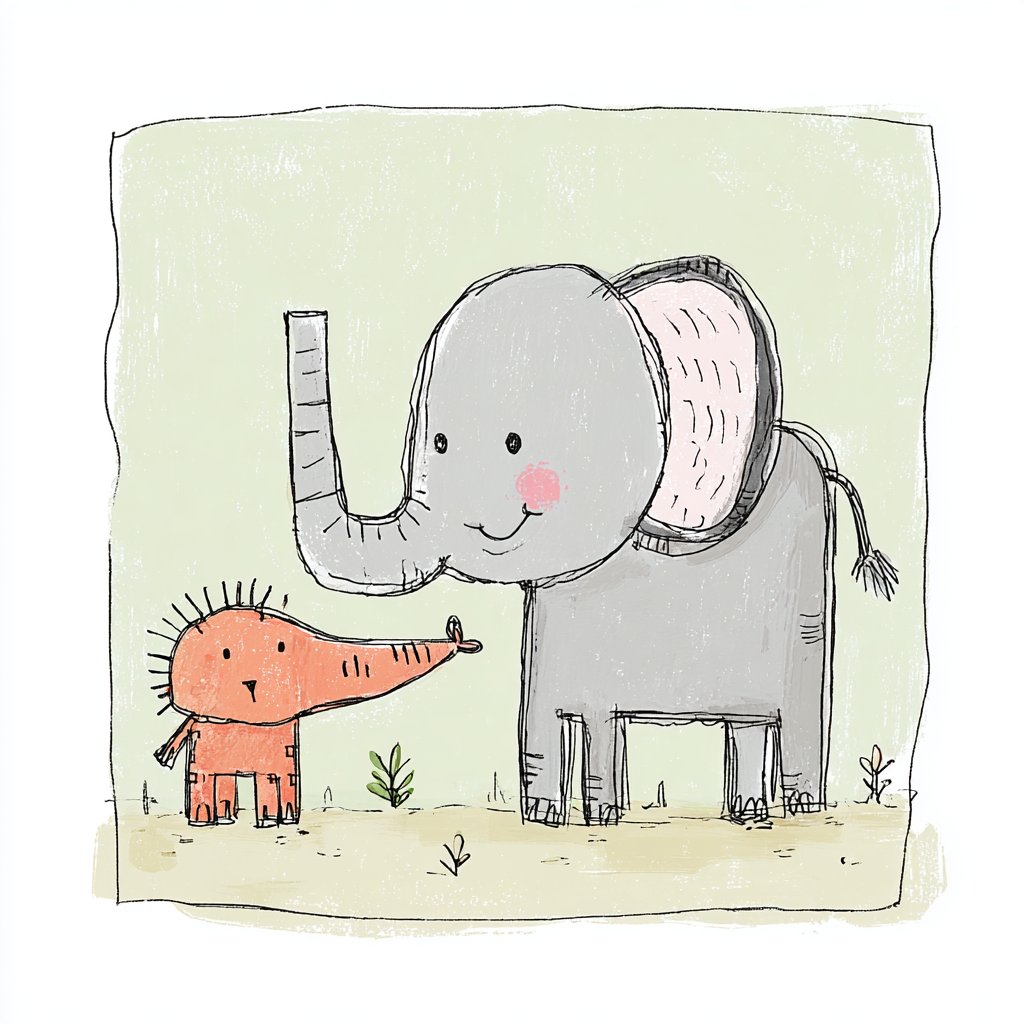 Today I want to share with you this wonderful handcrafted children’s illustration style in mixed media (digital ink and watercolor) for Midjourney V7:

--sref 3569630909

It’s a warm, organic, and minimalist style widely used in picture books, early reader stories, and stationery