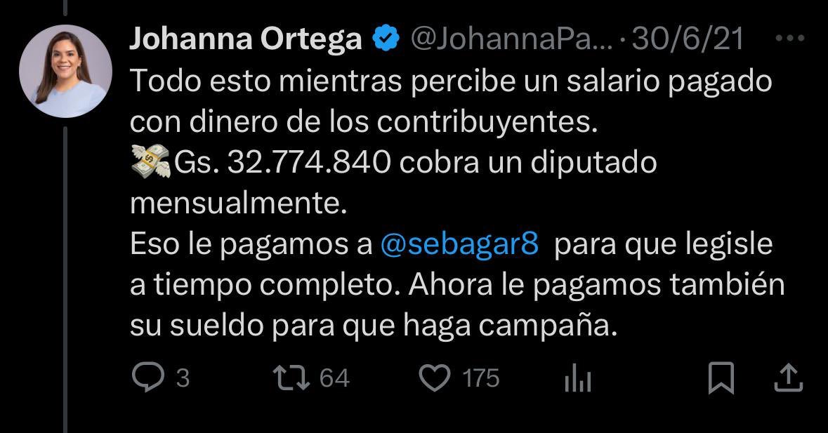 Seguís cobrando tu salario, osea “te pagamos para que hagas campaña” (según tus propias palabras) No se como te da la cara, porque eso que decís ahora: “que no sabías que existían otros mecanismos”, que vas a “pedir permiso” es una MENTIRA y yo voy a quitarte la careta 🎭