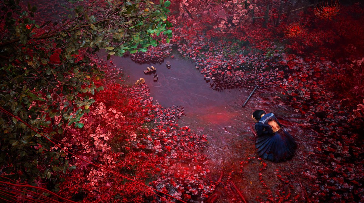 SindyJ_B's tweet image. Silent Hill f 

#silenthillf #silenthill