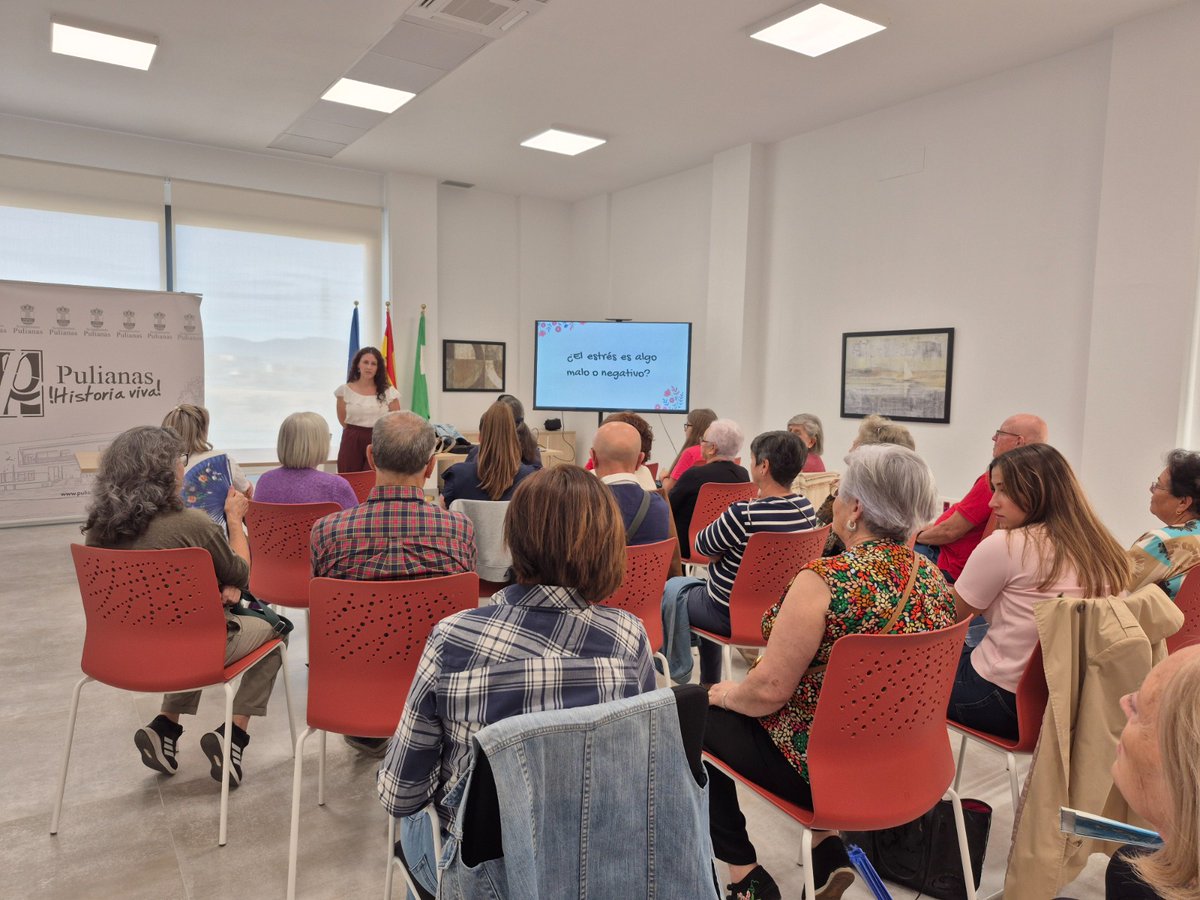 💆‍♀️ ¡Éxito total del taller sobre manejo del estrés! 💆‍♂️

Los asistentes participaron activamente en esta sesión impartida por nuestra psicóloga Natalia, donde se habló sobre ansiedad, pensamientos y cómo aprender a gestionarlos.

🧠 ¡Pronto nuevos talleres!
#pulianasconlasalud