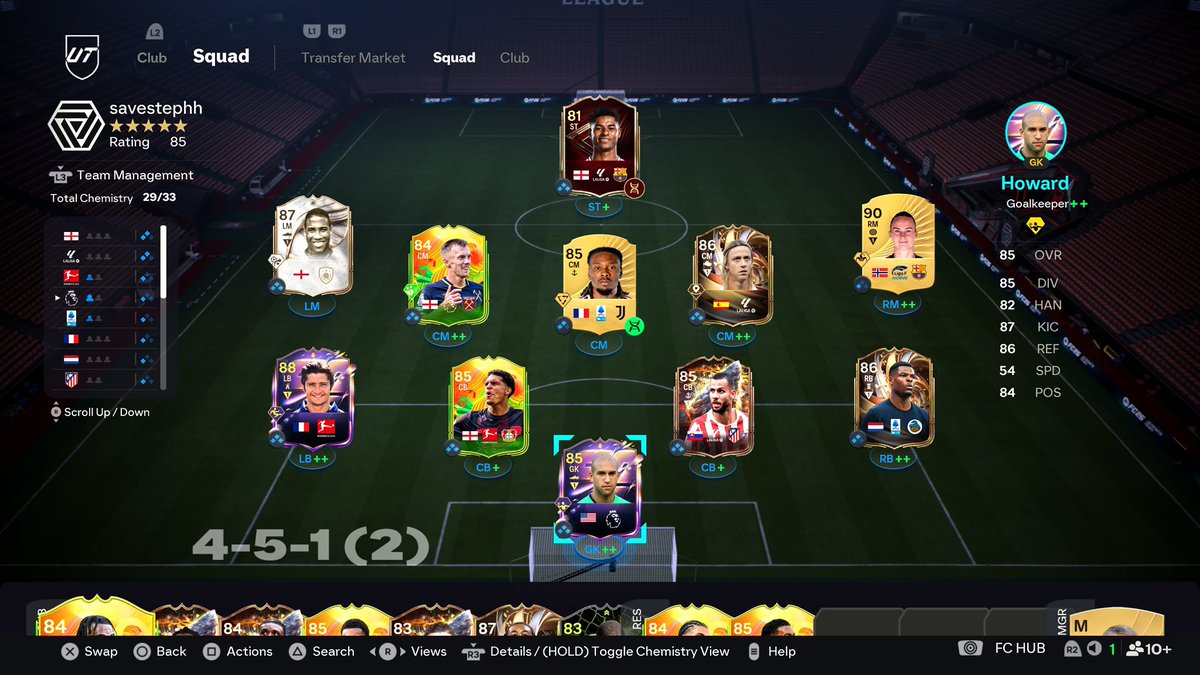 savestephh's tweet image. 11-4

Post Patch&amp;gt;Pre Patch🚨

451 &amp;gt; Any Other Formation

Thuram CM EVO &amp;gt; Camavinga

Could’ve been better still adapting to the game

Tactics Code : BZbLatDHL9tC
