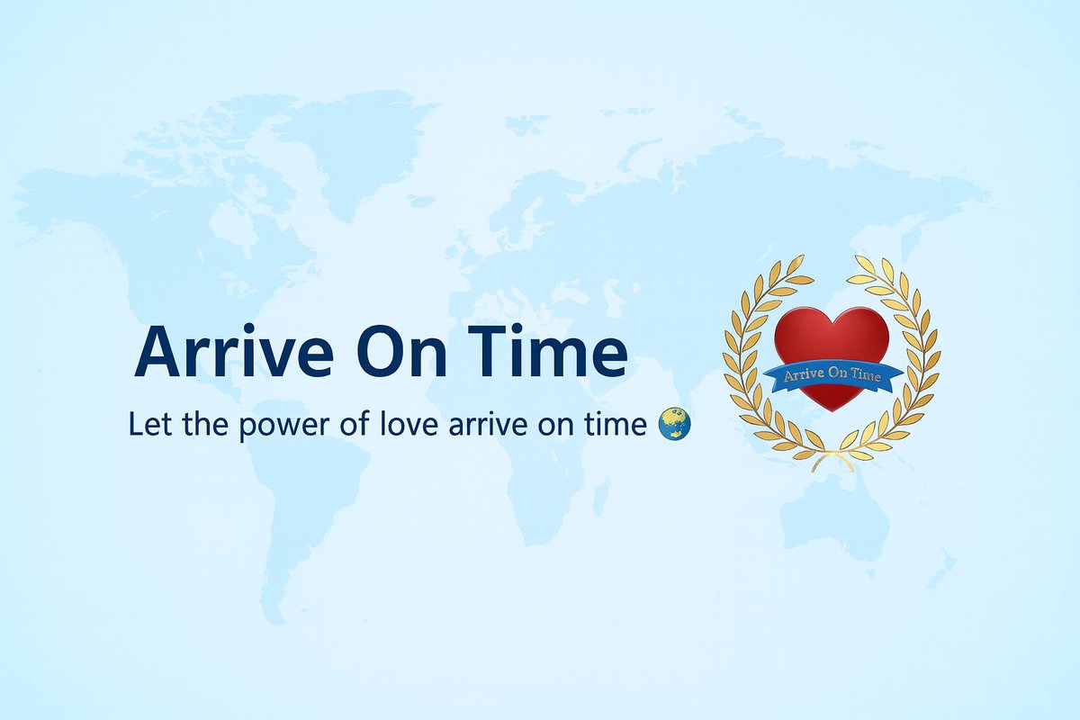 arrive_ontime's tweet image. 🌍 Arrive On Time (AOT)
Let the power of love arrive on time.

We’re building a global blockchain charity network on BNB Smart Chain —
where every donation is transparent, every heart is connected,
and every act of kindness is recorded forever on-chain.

Together, we make love…
