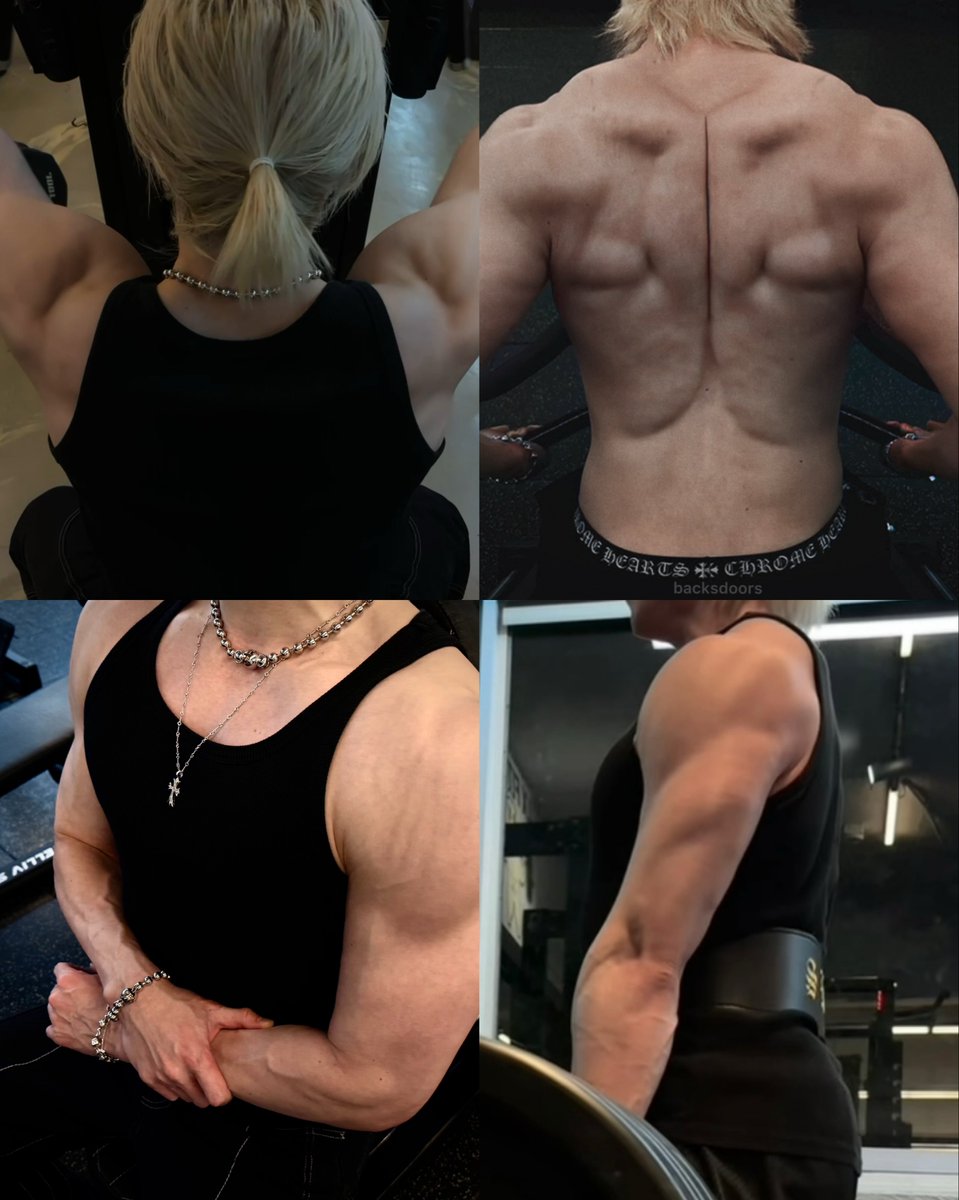 backsdoors's tweet photo. very big fan of bang chan’s gym content https://t.co/KMaf6oWFVX