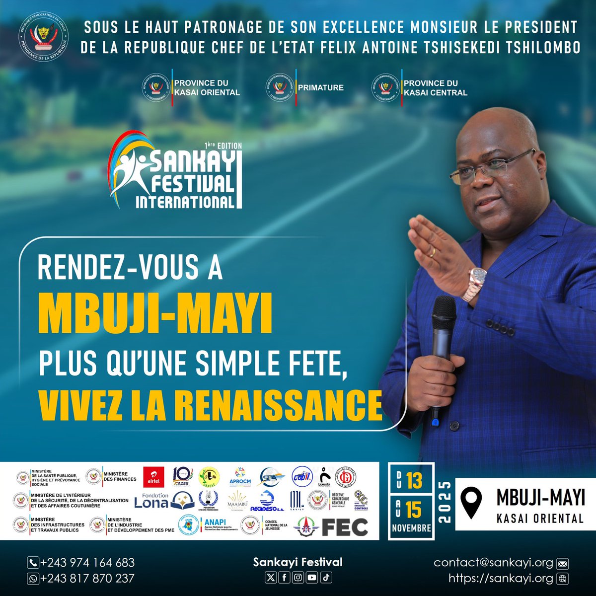 💠💠💠💠💠
🌍 𝐃𝐮 𝟏𝟑 𝐚𝐮 𝟏𝟓 𝐧𝐨𝐯𝐞𝐦𝐛𝐫𝐞 𝟐𝟎𝟐𝟓
𝐋’𝐀𝐟𝐫𝐢𝐪𝐮𝐞 𝐬𝐞 𝐫𝐞𝐭𝐫𝐨𝐮𝐯𝐞 𝐚𝐮 𝐜𝐞𝐧𝐭𝐫𝐞 𝐩𝐨𝐮𝐫 𝐥𝐚𝐧𝐜𝐞𝐫 𝐮𝐧 𝐬𝐢𝐠𝐧𝐚𝐥 𝐟𝐨𝐫𝐭 𝐝𝐞 𝐝é𝐯𝐞𝐥𝐨𝐩𝐩𝐞𝐦𝐞𝐧𝐭 𝐜𝐨𝐥𝐥𝐞𝐜𝐭𝐢𝐟. 

📩 𝐏𝐫𝐢è𝐫𝐞 𝐝𝐞 𝐝𝐞𝐦𝐚𝐧𝐝𝐞𝐫 𝐯𝐨𝐭𝐫𝐞 𝐯𝐢𝐬𝐚 à