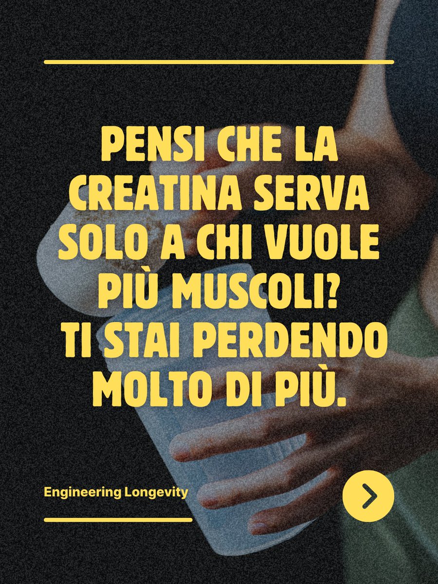 FrancTarantino's tweet photo. Hai mai preso la creatina nel modo giusto? 
📽️Scoprilo nel video che uscirà domani https://t.co/b1cq4MOAW4