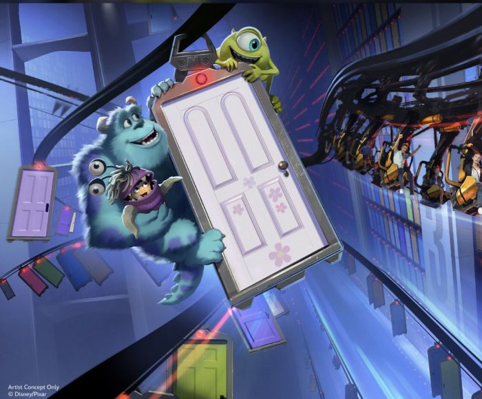 DisneyFoodBlog's tweet photo. We’ve Got Some Bad News About Disney World’s New Monsters, Inc. Coaster https://t.co/7EJglflXEB https://t.co/twWfEAkXNa