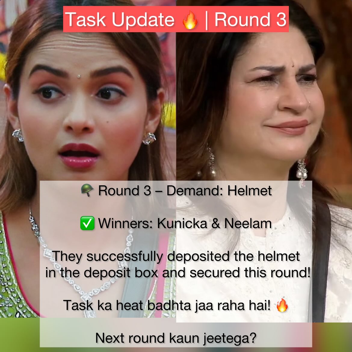 tellykhazana's tweet image. #BiggBoss19 #BB19 #TaskUpdate #BiggBossHouse #BB19OnJioHotstar