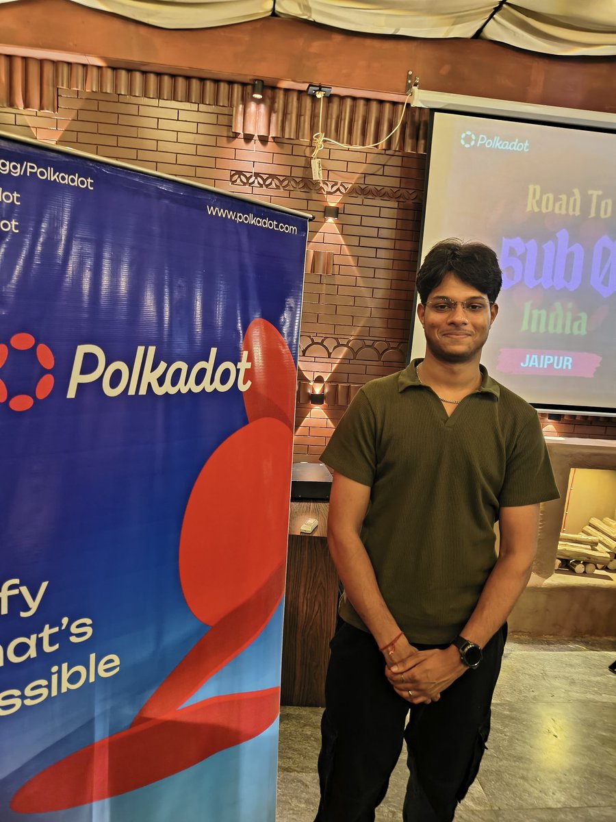 akarsh_404's tweet image. Attended #roadtosub0 meetup Jaipur edition by @HackTourIND Powered by @DOTmeetups @Polkadot @Polkadotsub0 #PolkadotParty
Had fun learning