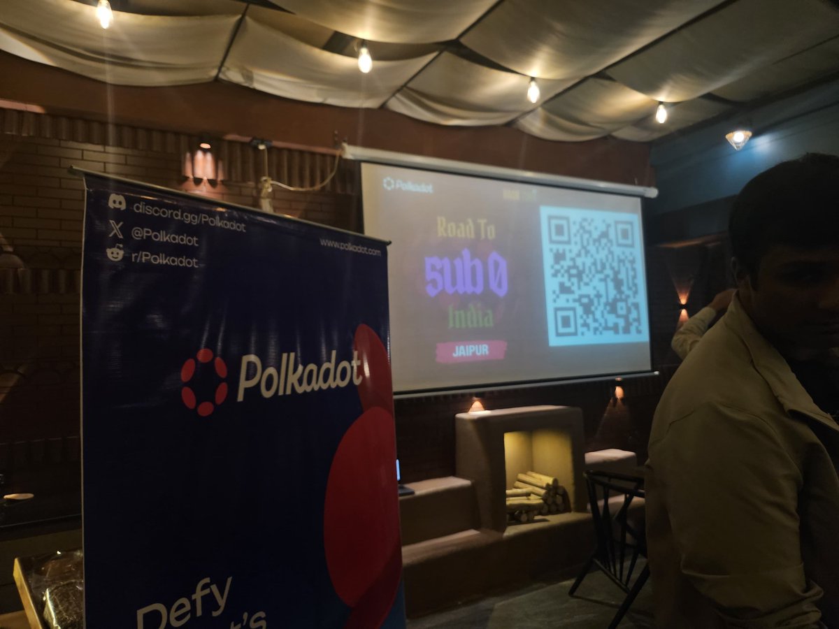 akarsh_404's tweet image. Attended #roadtosub0 meetup Jaipur edition by @HackTourIND Powered by @DOTmeetups @Polkadot @Polkadotsub0 #PolkadotParty
Had fun learning