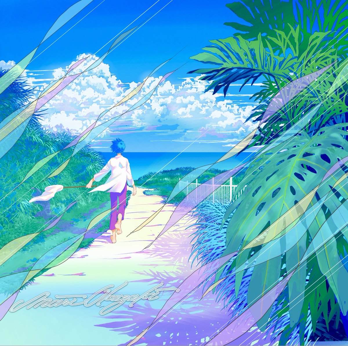 「カラー描きました。 『胚培養士ミズイロ』」|おかざき真里のイラスト